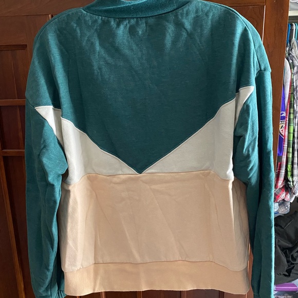 Colorblock Quarter Zip - Picture 2 of 4
